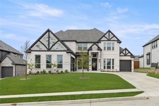 New construction  house 981 Georgetown Pl, Prosper, TX 75078 plan Broadcrest FSW (w/Media or Opt 6th BR) - image