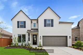 New construction house 26923 Steradian Lake Ln, Richmond, TX 77406 plan The Albany IX - image