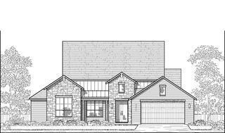 New construction Single-Family house 514 Dulce Vis, Boerne, TX 78006 plan Byron - image
