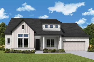 New construction Single-Family house 1752 Howler Wy, Todd Mission, TX 77316 plan The Clover - image