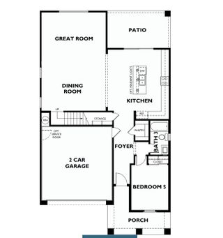 New construction Single-Family house 11611 W Luxton Ln, Avondale, AZ 85323 Plan 3504 Exterior A- photo