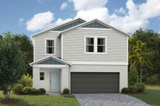New construction house 9092 Belleview Forest Pass, Dade City, FL 33525 plan Turquesa - image
