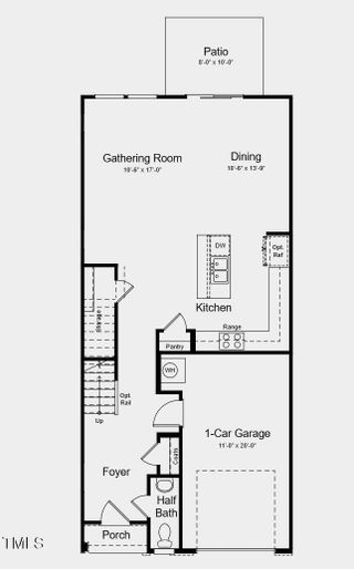 New construction Townhouse house 52 Shay St, Angier, NC 27501 Sage- photo