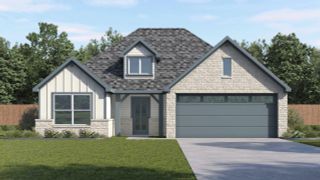 New construction Single-Family house 329 Combine Rd, Snook, TX 77878 plan Denton - image