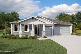 New construction  house 162 Holly Creek Dr, St. Johns, FL 32259 plan Hawkin - image