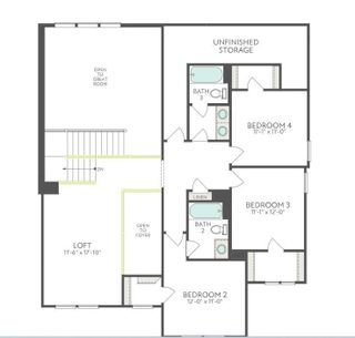 New construction Single-Family house 25822 Woods Bay Dr, Katy, TX 77494 plan Martin - image