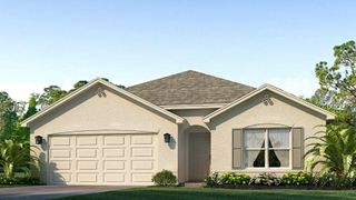 New construction  house 10836 Gentle Current Wy, Parrish, FL 34219 plan Cali - image