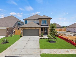 New construction Single-Family house 222 Violet Crown Ln, New Caney, TX 77357 plan Covington - image