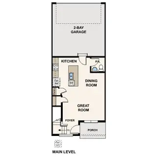 New construction Townhouse house 6790 Merseyside Ln, Castle Pines, CO 80108 plan Catalina - image