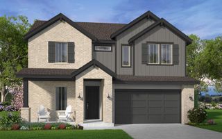 New construction  house 25014 Skyline Prairie Ln, Katy, TX 77493 plan Norwich - image