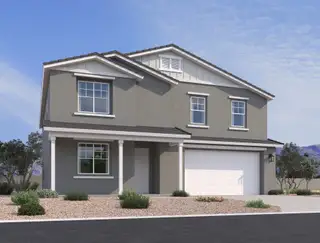New construction Single-Family house 15618 W Brown St, Waddell, AZ 85355 plan Emerald - image