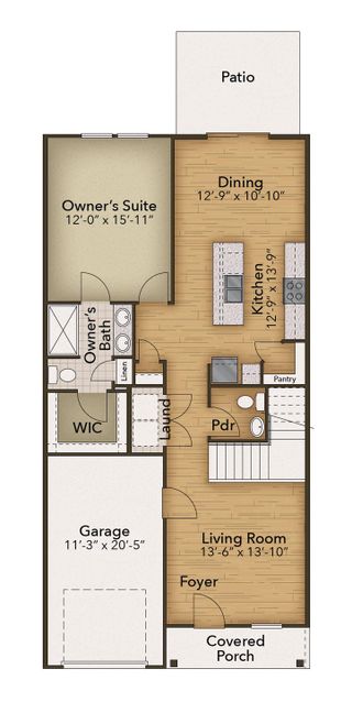 New construction Single-Family house 7174 Copacabana Dr, Leland, NC 28451 plan The Dahlia - image
