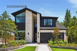 New construction  house 2523 Canadian Ct, Todd Mission, TX 77316 plan The Fifth Avenue - image