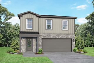 New construction Single-Family house 8336 Bristlecone Pine Way, Magnolia, TX 77354 The Trinity Brick- photo