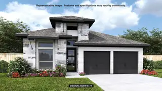 New construction Single-Family house 408 Adlai Ave, Georgetown, TX 78633 plan 2026W - image