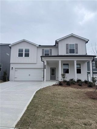 New construction house 5317 Mulberry Creek Wy, Flowery Branch, GA 30542 plan Travis - image