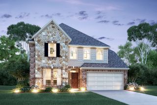 New construction house 11023 Thompsons Lndg, Needville, TX 77461 plan Leo - image
