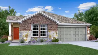 New construction Single-Family house 18024 Orchard Oriel Wy, Pflugerville, TX 78660 plan Cardwell 20x20 Garage - image