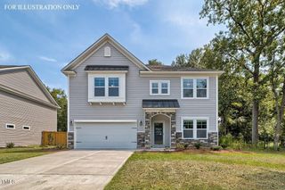 New construction Single-Family house 5009 Macleod Place, Zebulon, NC 27597 Porter II- photo