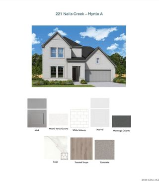 New construction Single-Family house 221 Nails Crk, Castroville, TX 78009 plan The Myrtle - image