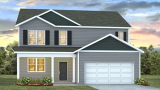 New construction house 2153 Leatherstone Ln, Blythewood, SC 29016 plan ELLE - image