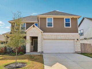 New construction Single-Family house 113 Holmby Dr, Hutto, TX 78634 plan The Royal (480) - image