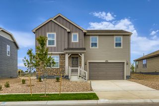 New construction  house 7836 Desert Wrangler Dr, Colorado Springs, CO 80908 plan Haven - image