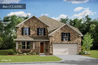 New construction Single-Family house 21202 Blue Bluff Dr, Cypress, TX 77433 plan El Paso - image