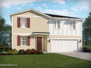 New construction Single-Family house 72 Wandering Crk, Palm Coast, FL 32164 plan Marigold - image