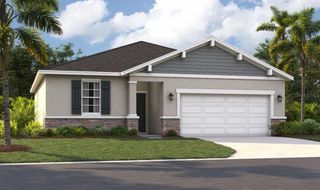 New construction Single-Family house 1733 Blue Lagoon Cir, Mascotte, FL 34753 plan The Portland - image