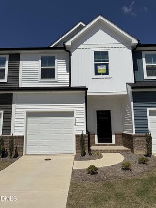 New construction Townhouse house 1352 Bessie Ct, Wake Forest, NC 27587 plan Wrightsville - image