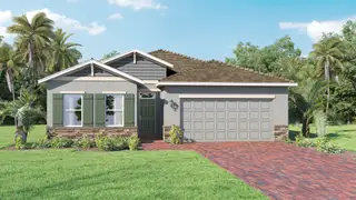 New construction  house 1305 Criswell Ln Se, Palm Bay, FL 32909 plan Bristol - image