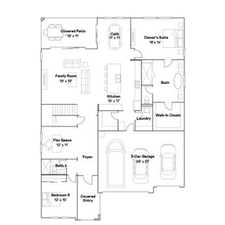 New construction house 11518 Flourish Dr, Land O' Lakes, FL 34637 plan Whitney - image