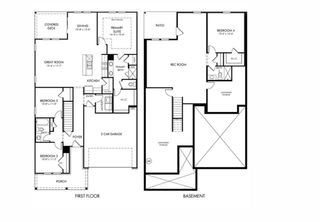 New construction house 716 Palmer Pendleton Wy, York, SC 29745 plan Chandler Basement - image
