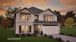 New construction Single-Family house 7819 Jasper Meadows Wy, Angleton, TX 77515 plan Southfork - image