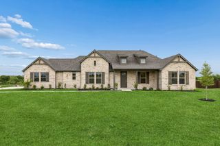 New construction house 411 Wagon Trl, Waxahachie, TX 75165 plan Cerro - image