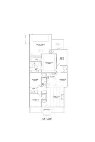 New construction Single-Family house 2426 Lake Ridge Dr, Southport, NC 28461 plan Brookside - image