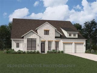 New construction  house 1125 Twisted Tarpley Ln, Georgetown, TX 78628 plan Verona Plan - image