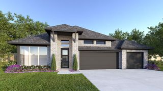 New construction house 1041 Sunset Hill Wy, Georgetown, TX 78628 plan 2995W - image