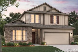 New construction Single-Family house 1164 Limestone Rdg, Seguin, TX 78155 plan Barbosa - image