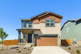 New construction Single-Family house 435 Wildflower Ct, Bennett, CO 80102 plan Grove - image
