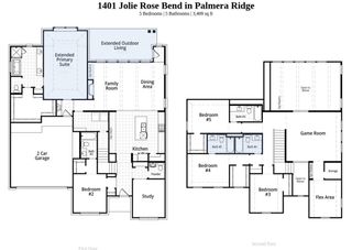 New construction Single-Family house 1401 Jolie Rose Bnd, Leander, TX 78641 plan Tucker - image