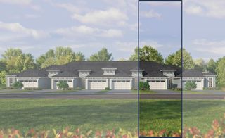 New construction Single-Family house 58 Brighton Ln, Ormond Beach, FL 32174 plan Blossom III - Townhome Series - image