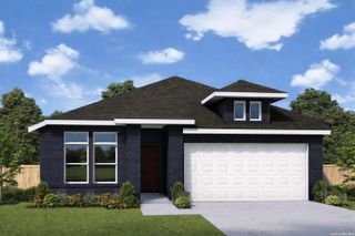 New construction Single-Family house 6042 Edna Pt, New Braunfels, TX 78130 plan The Amaryllis - image