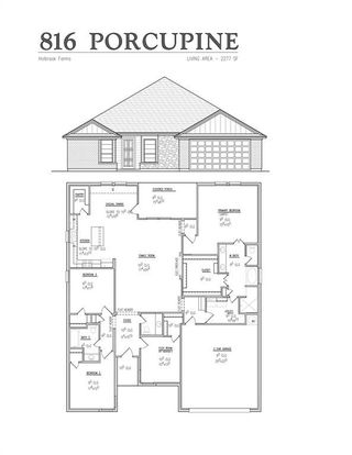 New construction Single-Family house 816 Porcupine, Springtown, TX 76082 - photo