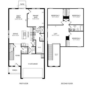 New construction  house 3670 Portsmouth Ln, Haines City, FL 33844 plan Yellowstone - image