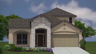 New construction house 21017 Stonework Spur, San Antonio, TX 78266 plan The Hondo - image