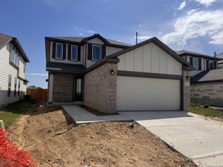 New construction Single-Family house 15042 Homing Mdw, San Antonio, TX 78253 plan Mansfield - image