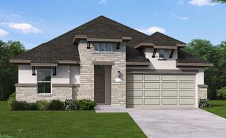 New construction Single-Family house 216 Hollister Dr, Liberty Hill, TX 78642 Somerset (2315-CV-40)- photo