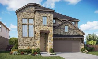 New construction Single-Family house 13712 Tucker Hedge Pass, Elgin, TX 78621 Enclave Series - Tahiti- photo